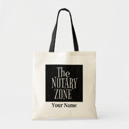 U gaat de naam in van de notariszone Gepersonalise Tote Bag