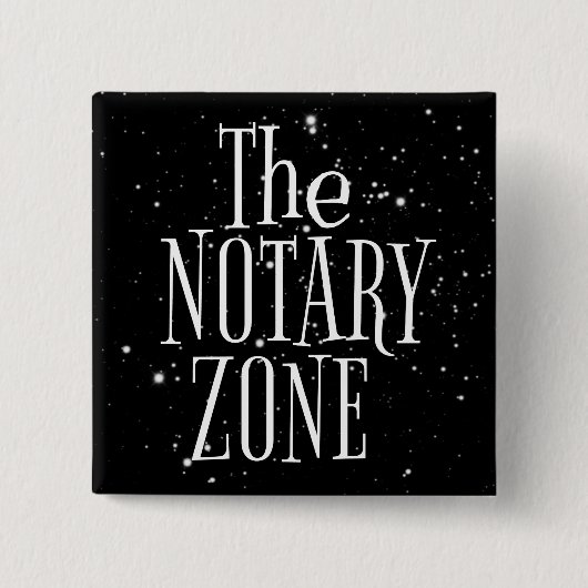 U gaat de notaris zone in vierkante button 5,1 cm (Voorkant)