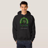 U Goede Bruh Rainbow Mental Health Human Brain Co Hoodie (Voorkant volledig)