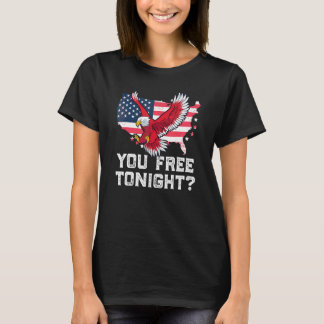 U gratis vanavond Eagle Freedom 4 juli USA Meme T-shirt