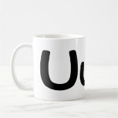 U Happy Anime Face Emoticon Koffiemok (Links)