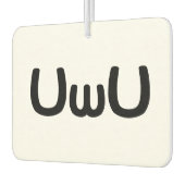 U Happy Anime Face Emoticon Luchtverfrisser (Links)