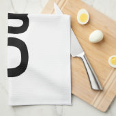 U Happy Anime Face Emoticon Theedoek (Quarter Fold)