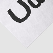 U Happy Anime Face Emoticon Tissuepapier (Detail)