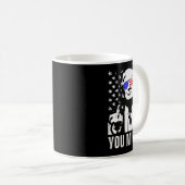 U hebt de Amerikaanse vlag van Trump 2024 gemist Koffiemok (Voorkant rechts)