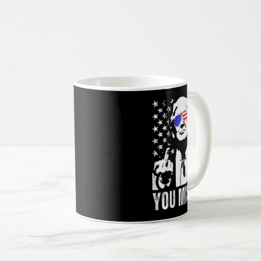 U hebt de Amerikaanse vlag van Trump 2024 gemist Koffiemok (Voorkant rechts)