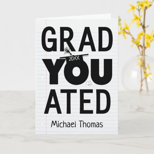 U hebt de Naam en de Datum van de Graad Kaart (Gele Bloem)