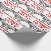 U hebt de plicht om uzelf en uw familie te bescher cadeaupapier (Hoek)