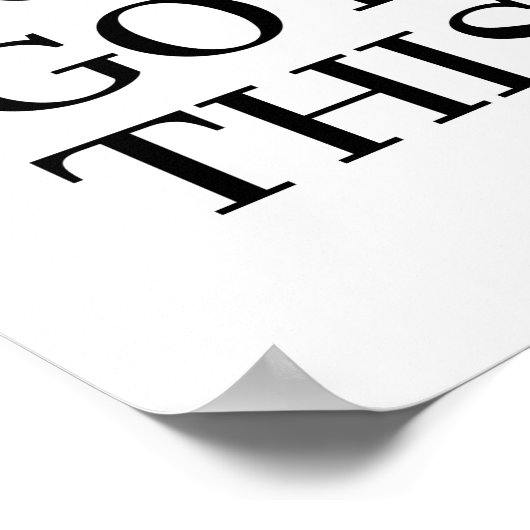 U hebt dit Inspirerend Poster van de Citaat (Hoek)