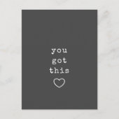 U hebt dit Minimalistische Aangepast citaat van de Briefkaart (Voorkant)