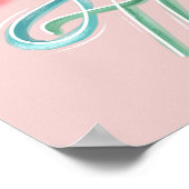 U hebt dit vun Typografische Motivatie citaat Poster (Hoek)