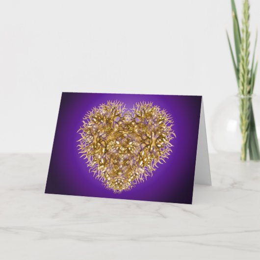 U hebt een Hart van Goud Bedankkaart (Voorkant)