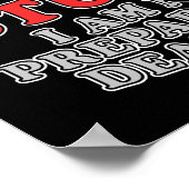 U hebt een niveau van stoutmoedigheid opengesteld poster (Hoek)