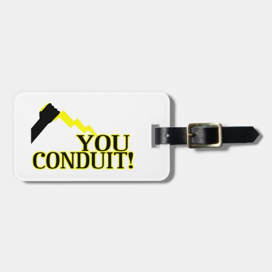 U hebt het bagagelabel (Voorkant horizontaal)