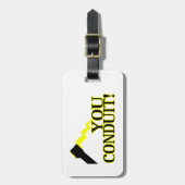 U hebt het bagagelabel (Voorkant verticaal)