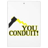 U hebt het klembord (Achterkant)