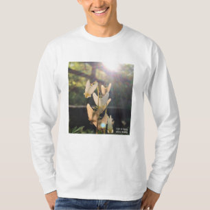 U hebt het licht om een lange hoes te zijn t-shirt