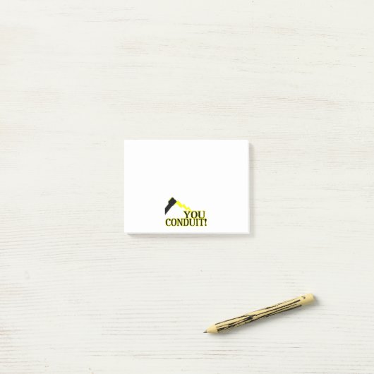 U hebt het post-it® notes (Op bureau)