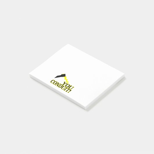 U hebt het post-it® notes (Schuin)