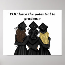 U hebt het potentiële Motivatie Poster