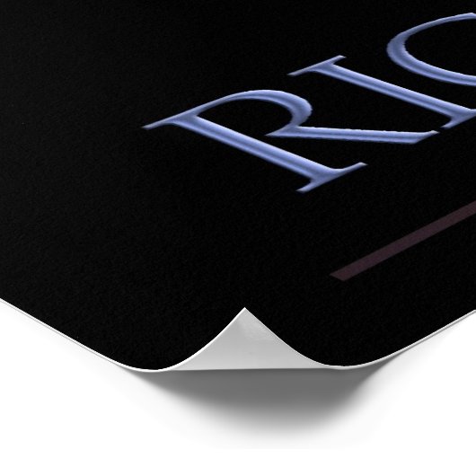 U hebt het recht om stilstaand Poster te behouden (Hoek)