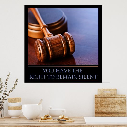 U hebt het recht om stilstaand Poster te behouden (Keuken)