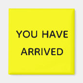 U hebt kruisende klepmarkerfluorescent aangelegd magneet (Voorkant)