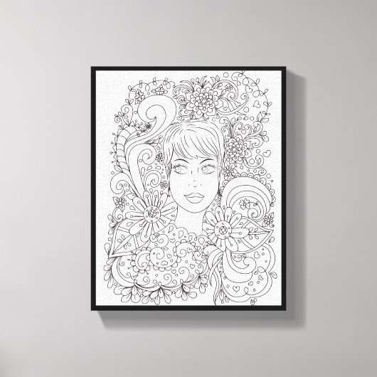 U hebt mij Premium Wrapped Canvas (glanzend) gekl Afdruk (Voorkant)