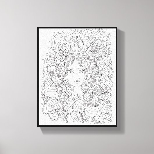U hebt mij Premium Wrapped Canvas (glanzend) gekl Afdruk (Voorkant)