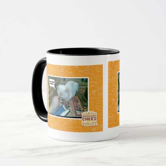 U hebt mijn gezicht ingeduwd! mok (Voorkant links)