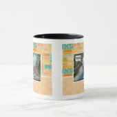 U hebt mijn gezicht ingeduwd! mok (Midden)