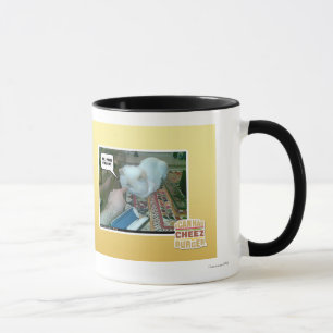 U hebt mijn gezicht ingeduwd! mok