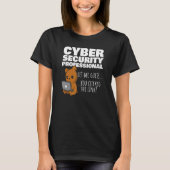 U hebt op de link Cybersecurity infosec geklikt T-shirt (Voorkant)