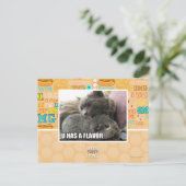 U HEEFT EEN SMAAK BRIEFKAART (Staand voorkant)