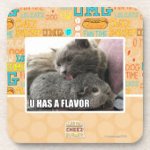 U HEEFT EEN VLAK DRANKJES ONDERZETTER (Voorkant)