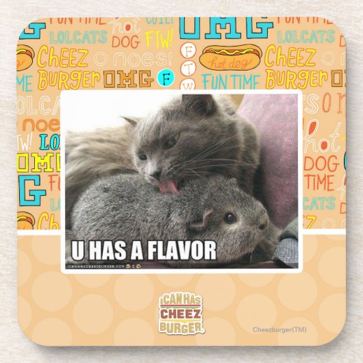 U HEEFT EEN VLAK DRANKJES ONDERZETTER (Voorkant)