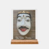 U heeft gestemd acryl bord (Voorkant)