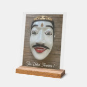 U heeft gestemd acryl bord (Hoek)