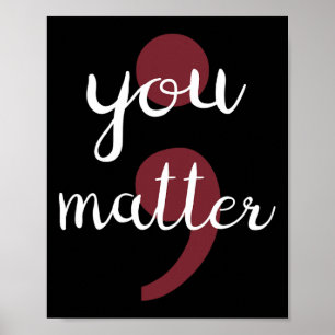 U heeft problemen met zelfmoordpreventie poster