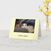 u heeft zieken? #2 kaart (Gele Bloem)