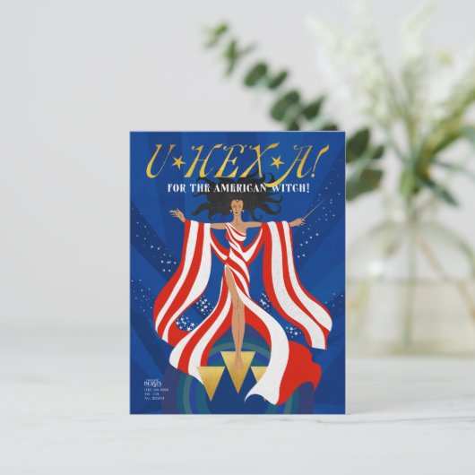 U HEX A Magazine Briefkaart (Staand voorkant)