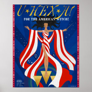 U HEX A Magazine Poster