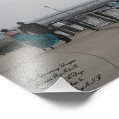 U hield Mijn Hand Lighthouse Kleur Foto Kodak Afdruk (Hoek)