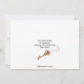 U houdt de Key_Flat-kaart 7"x5" (Achterkant)