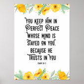 U houdt hem in perfecte vrede poster (Voorkant)