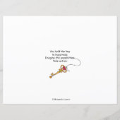 U houdt het Key_Flat Papierblad 11"x8.5" (Achterkant)