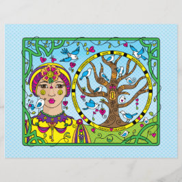 U houdt het Key_Flat Papierblad 11"x8.5"