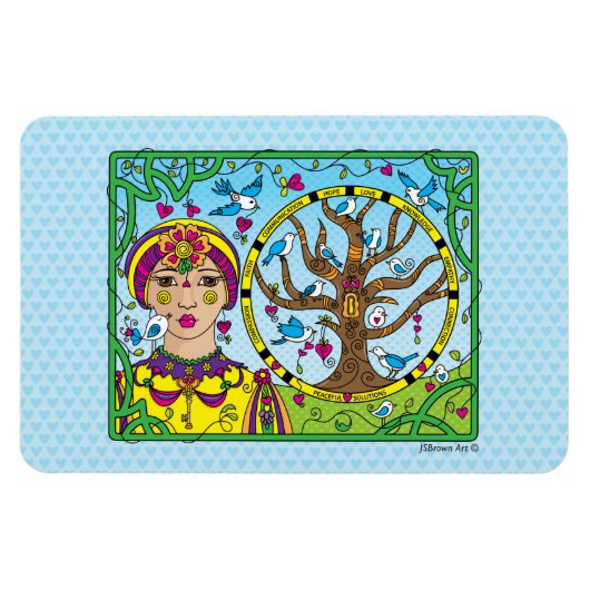 U houdt Key_Flexible Magnet 6"x4" Magneet (Horizontaal)