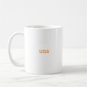 U Initiaal Floral Monogram Koffiemok (Links)