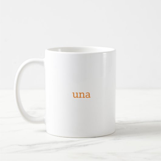 U Initiaal Floral Monogram Koffiemok (Links)